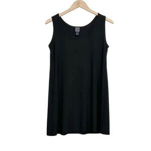 Clara Sun Woo Black Slinky Blouse Size Small